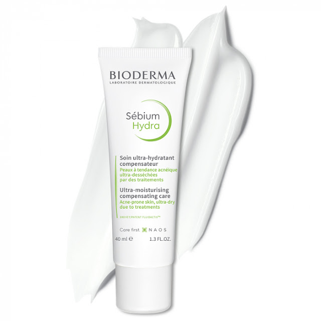 Bioderma Sebium Hydra - Kem dưỡng ẩm dành cho da nhờn mụn - 40ml