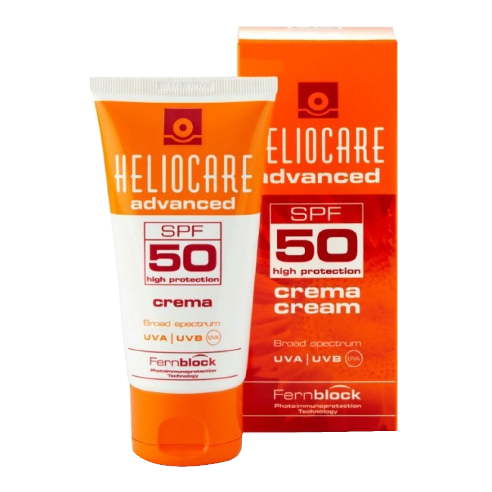 Kem chống nắng Heliocare cream SPF 50 thích hợp dành cho thường, da khô – Tây Ban Nha-hibeauty