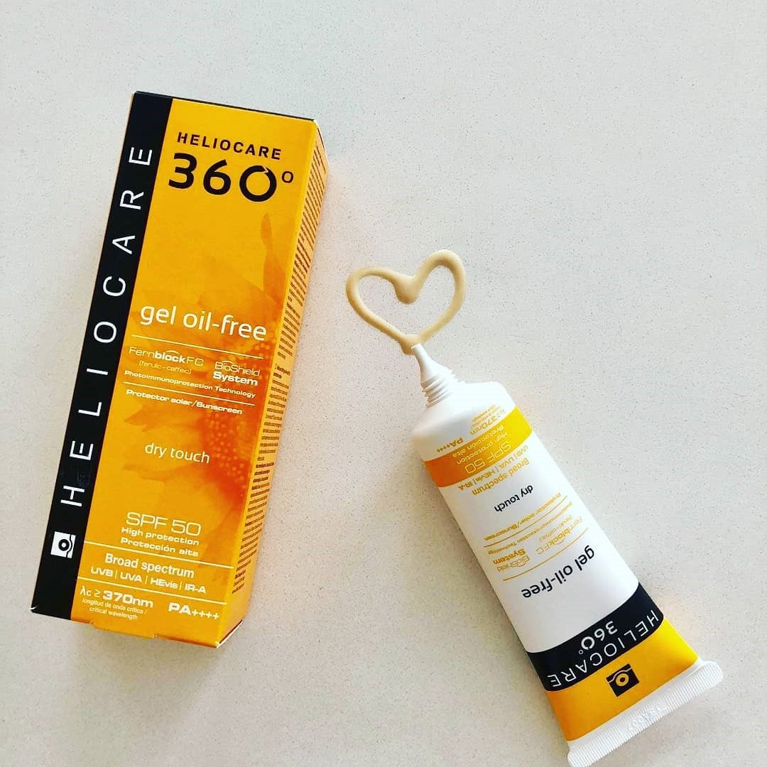 Kem chống nắng dạng gel Heliocare 360 Gel Oil-free SPF50 dành cho mọi loại da – Tây Ban Nha-hibeauty
