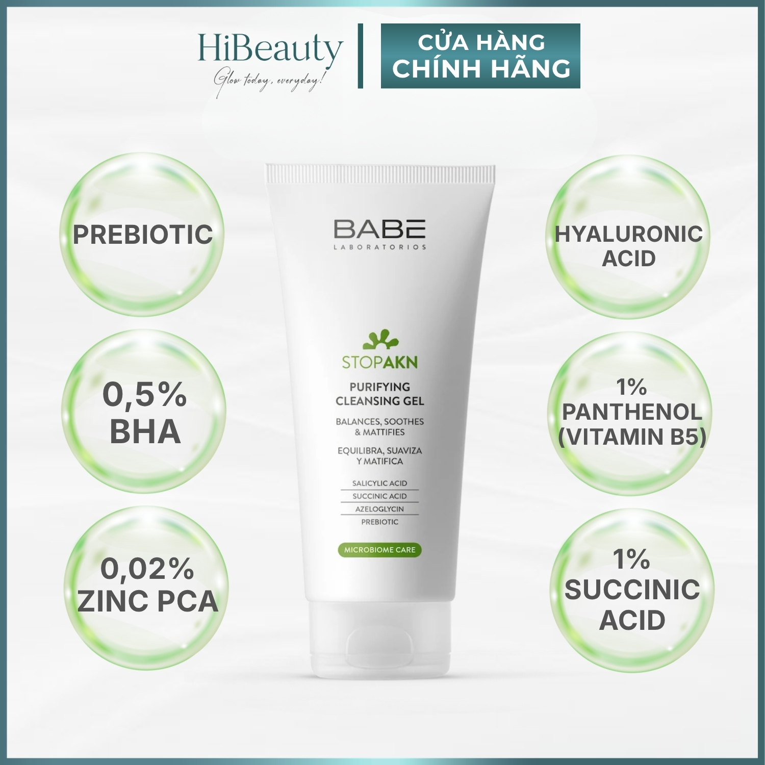 BABÉ Stop AKN Purifying Cleansing Gel