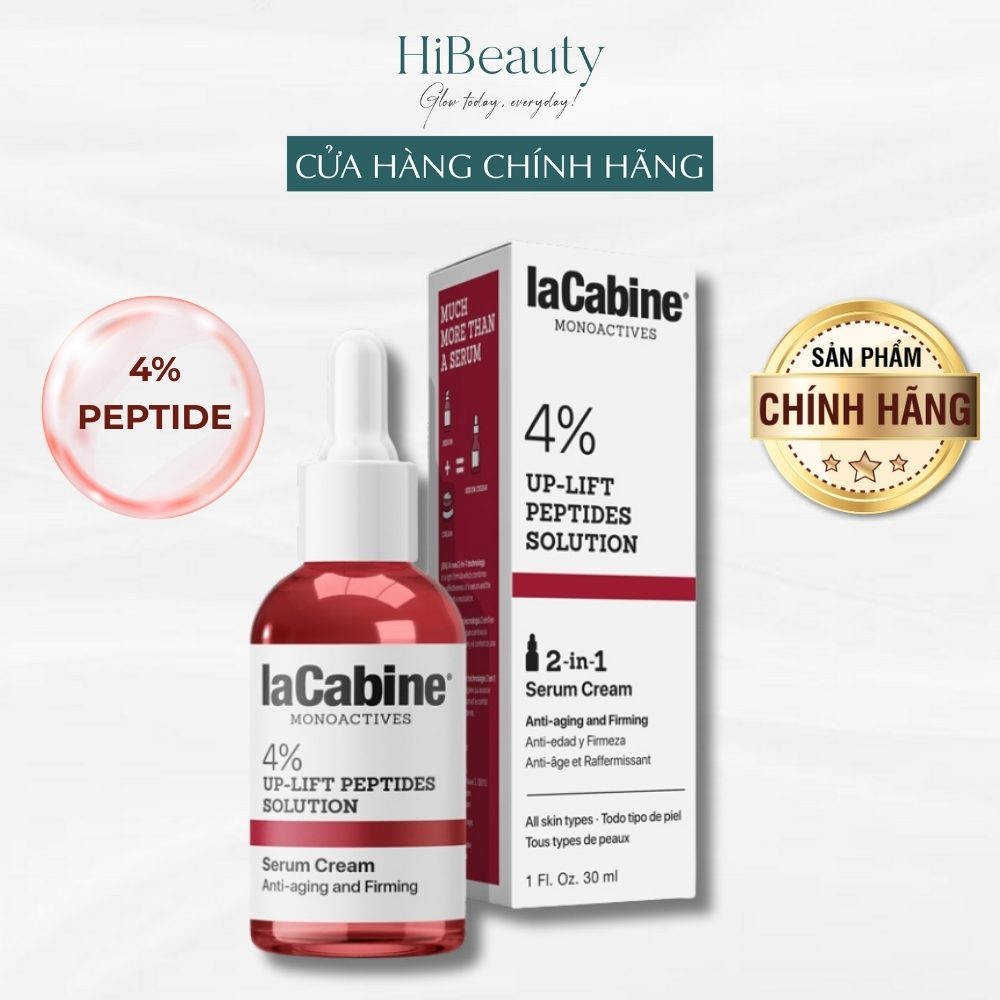 laCabine 4% up-lift Peptides Solution Serum Cream (30ml)