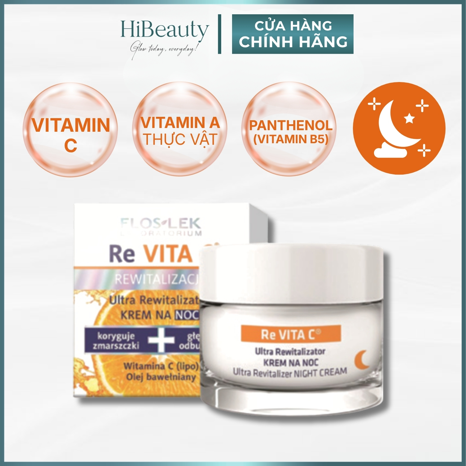 Floslek Re Vita C Revitalization Ultra Moisturizer Night Cream